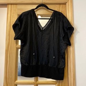 White House Black Market Silk Blouse